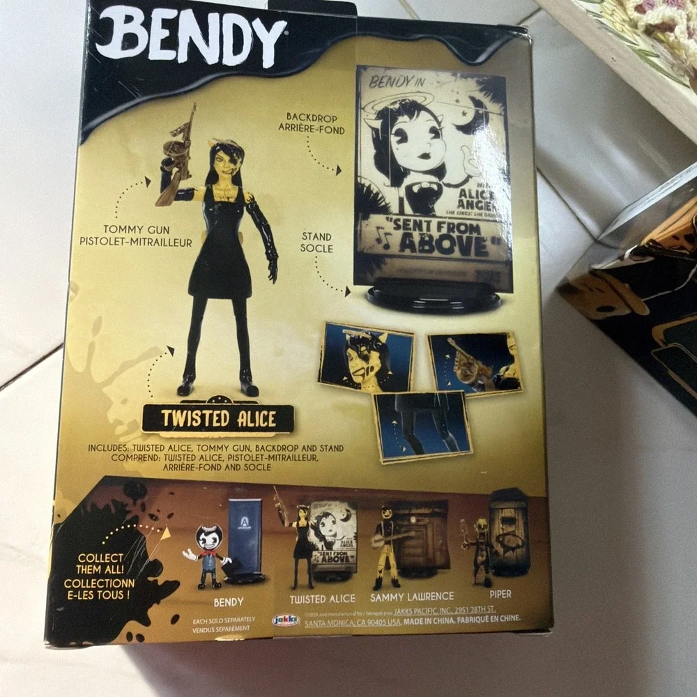 Bendy and the Ink Machine 2 PCS SET: BENDY And TWISTED ALICE 5